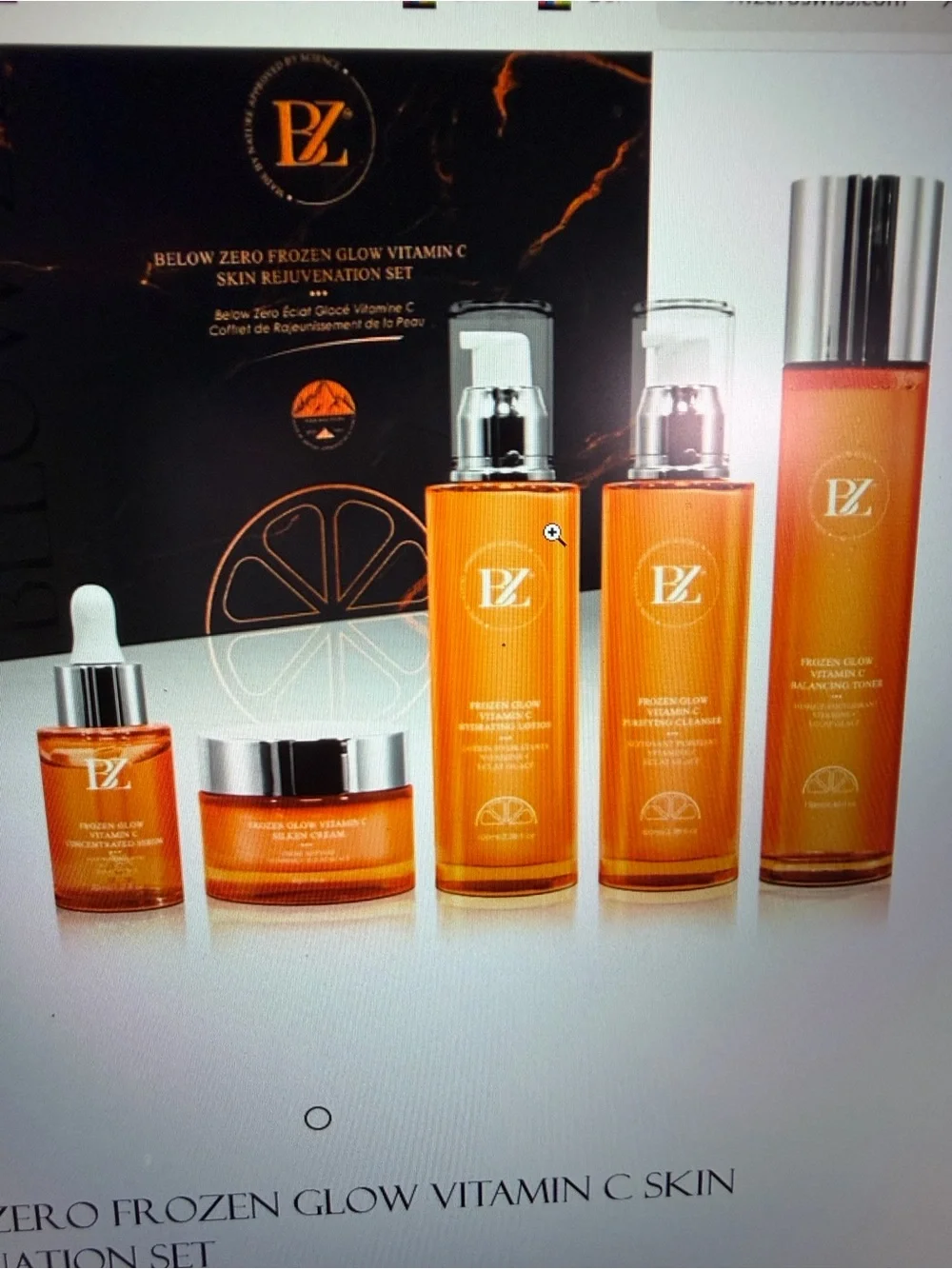 Vitamin C Kids Skin Care Set - Orange